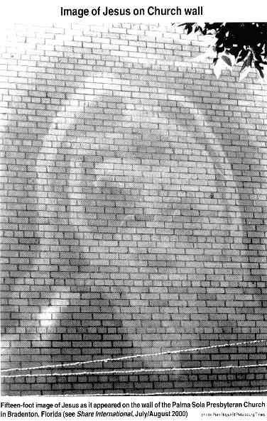 Photograph of the Image of Jesus in Florida
