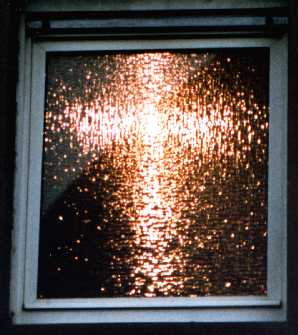 Photograph of a Cross of Light