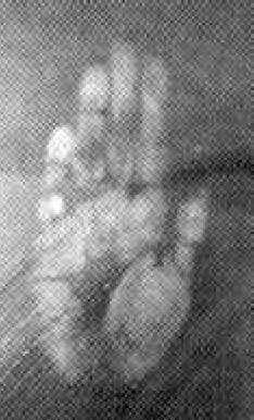 Picture of Maitreya's hand